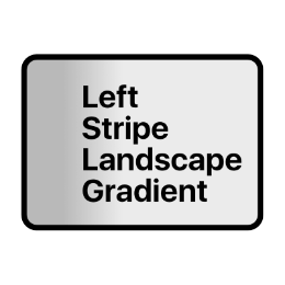Left Stripe Gradient Landscape wallpaper style for new iPad models